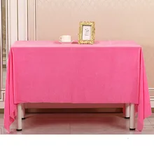 Conference room tablecloth Flat tablecloth Red desk flannelette display cabinet thickened tablecloth