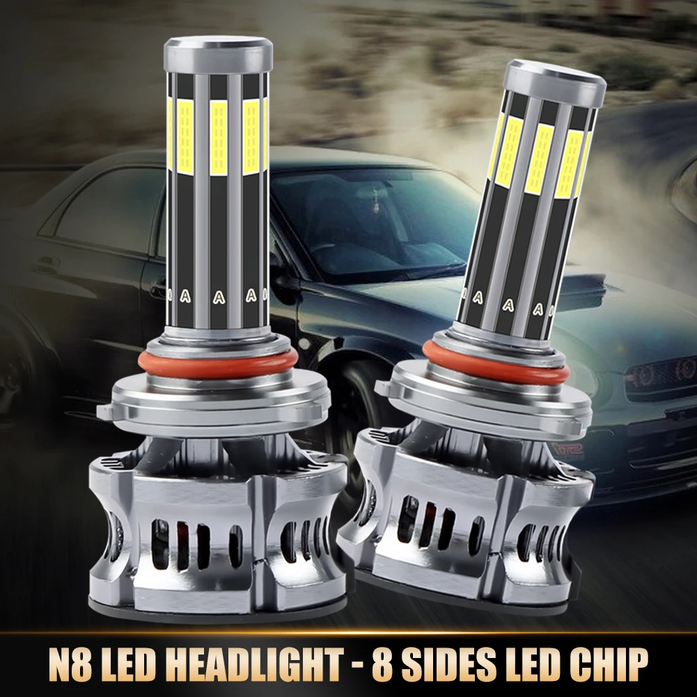2Pcs High Power 110W Car LED Headlight H1 H4 H7 H11 9005 9006 12V/24V LED Bulb Canbus Lamp 22000LM Car Light Led Headlight Bulb
2Pcs High Power 110W Car LED Headlight H1 H4 H7 H11 9005 9006 12V/24V LED Bulb Canbus Lamp 22000LM Car Light Led Headlight Bulb