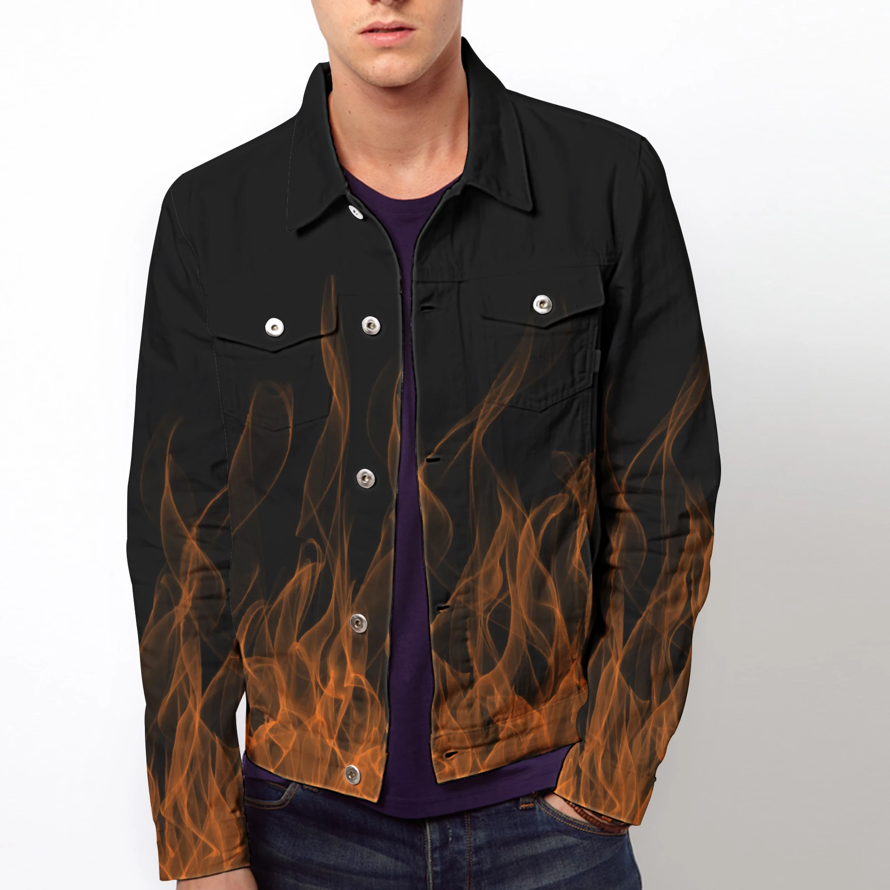 2022 New Men's Casual 3D Denim Jacket Classic Style Fashion Slim Washed Retro Blue Jeans Coat
2022 New Men's Casual 3D Denim Jacket Classic Style Fashion Slim Washed Retro Blue Jeans Coat
