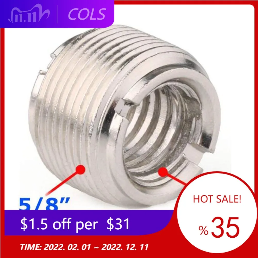 2pcs Microphone Mic Clip Stand Double Ended Screw Adapter Thread 3/8\" To 5/8\" Conversion Nut Pro Audio Equipment Mounts Holder
2pcs Microphone Mic Clip Stand Double Ended Screw Adapter Thread 3/8\" To 5/8\" Conversion Nut Pro Audio Equipment Mounts Holder