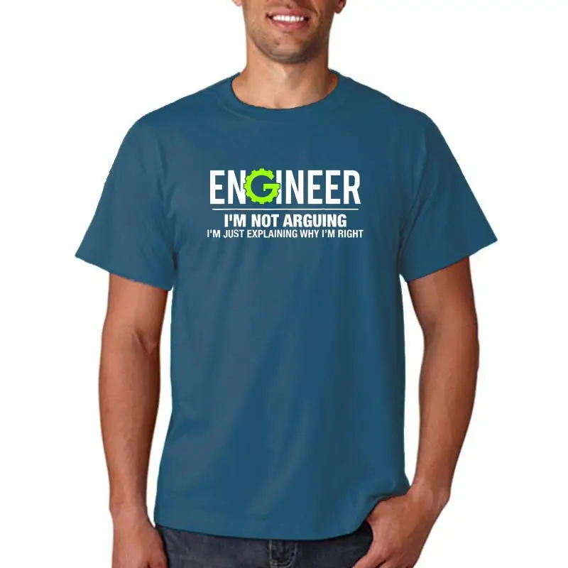 Engineer I'm Not Arguing Funny Engineering T-Shirt cotton tshirt men summer fashion t-shirt euro size
Engineer I'm Not Arguing Funny Engineering T-Shirt cotton tshirt men summer fashion t-shirt euro size