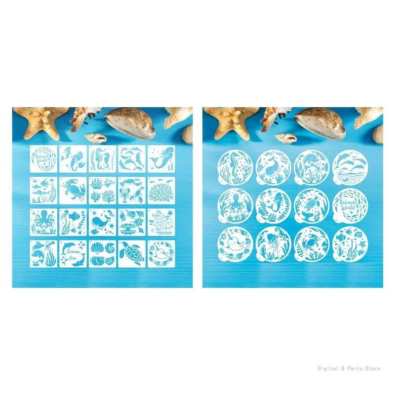 M17F Animal Painting Templates Set Reusable PET Drawing Stencils Kids Stencils for DIY Drwaing Crafts Scrapbooking
M17F Animal Painting Templates Set Reusable PET Drawing Stencils Kids Stencils for DIY Drwaing Crafts Scrapbooking