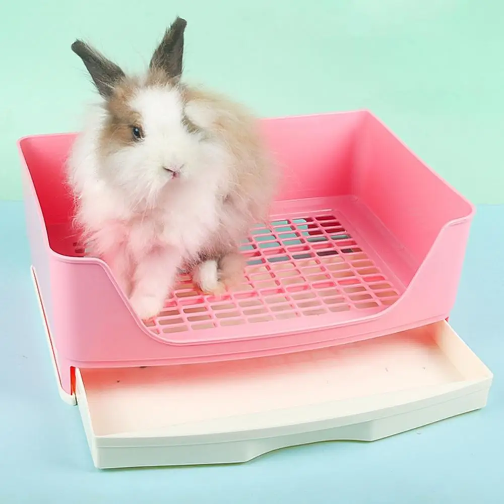 Small Pet Rabbit Splash-proof Litter Mesh Box Potty Trainer with Drawer Corner Toilet Animals Bedding
Small Pet Rabbit Splash-proof Litter Mesh Box Potty Trainer with Drawer Corner Toilet Animals Bedding