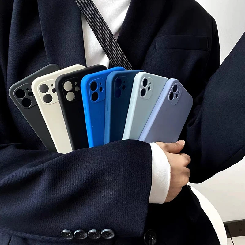 NEW Ultra Thin Luxury Square Original Liquid Silicone Case For iPhone 11 12 13 Pro Max 12 13 Mini Xs Max 8 7 Plus Xr X 6s 6 Case
NEW Ultra Thin Luxury Square Original Liquid Silicone Case For iPhone 11 12 13 Pro Max 12 13 Mini Xs Max 8 7 Plus Xr X 6s 6 Case