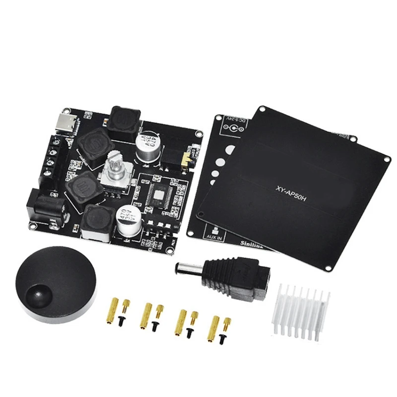 Bluetooth 5.0 TPA3116D2 Digital Power Audio Amplifier Board 50WX2 Stereo AMP Amplificador Home Theater AUX USB AP50H
Bluetooth 5.0 TPA3116D2 Digital Power Audio Amplifier Board 50WX2 Stereo AMP Amplificador Home Theater AUX USB AP50H