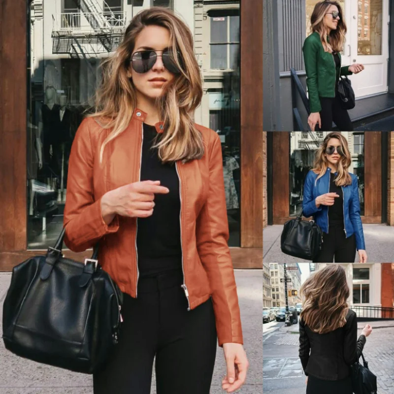 2023 New Autumn and Winter Women's Fashion Leather PU Blazer Solid Color Long Sleeve Warm Coats and Jackets Women
2023 New Autumn and Winter Women's Fashion Leather PU Blazer Solid Color Long Sleeve Warm Coats and Jackets Women