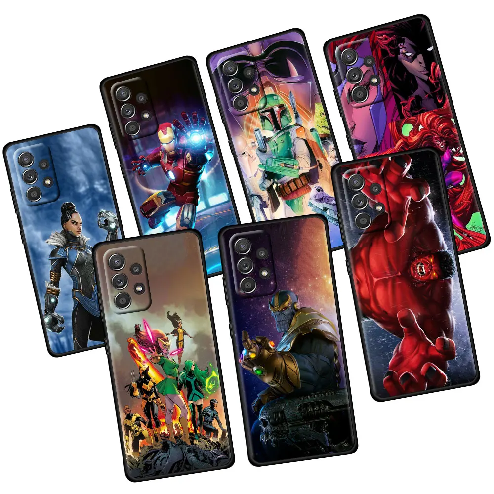 Black Case Coque for Samsung Galaxy A51 A71 A31 A21s A02s A12 5G A32 A01 A23 A22 A03 Soft Celular Marvel Strike Force Movie
Black Case Coque for Samsung Galaxy A51 A71 A31 A21s A02s A12 5G A32 A01 A23 A22 A03 Soft Celular Marvel Strike Force Movie