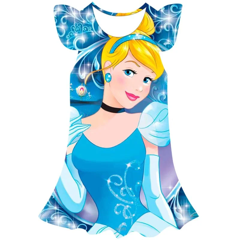 Cute Girls Cinderella Dress New Summer Girls Dresses Fancy Flower Princess Rapunzel Belle Dress Baby Dress Casual Clothes 1-14 Y
Cute Girls Cinderella Dress New Summer Girls Dresses Fancy Flower Princess Rapunzel Belle Dress Baby Dress Casual Clothes 1-14 Y