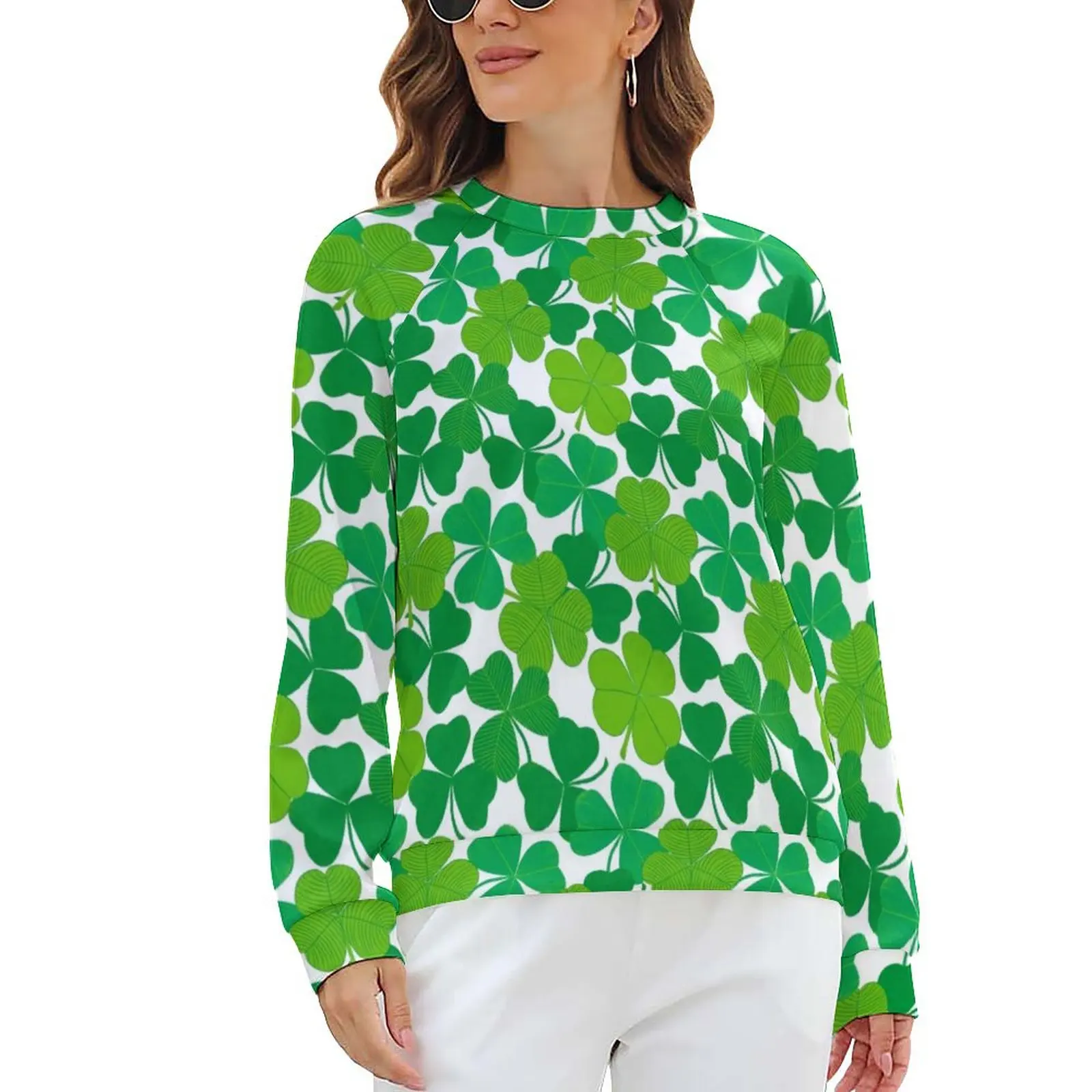 Shamrock Print Hoodies Winter Celebrate St Patricks Day Harajuku Oversize Hoodie Women Long Sleeve Pretty Graphic Casual Tops
Shamrock Print Hoodies Winter Celebrate St Patricks Day Harajuku Oversize Hoodie Women Long Sleeve Pretty Graphic Casual Tops