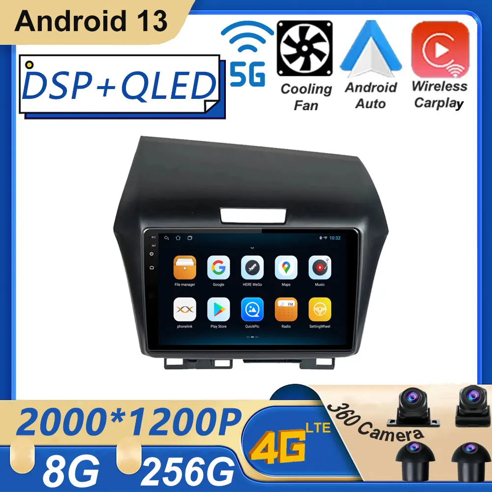 For Honda Jade 2015 - 2020 Android 13 9 Inch Car Screen Radio Multimedia Player GPS Wireless Carplay 4GLte No2din No DVD
For Honda Jade 2015 - 2020 Android 13 9 Inch Car Screen Radio Multimedia Player GPS Wireless Carplay 4GLte No2din No DVD