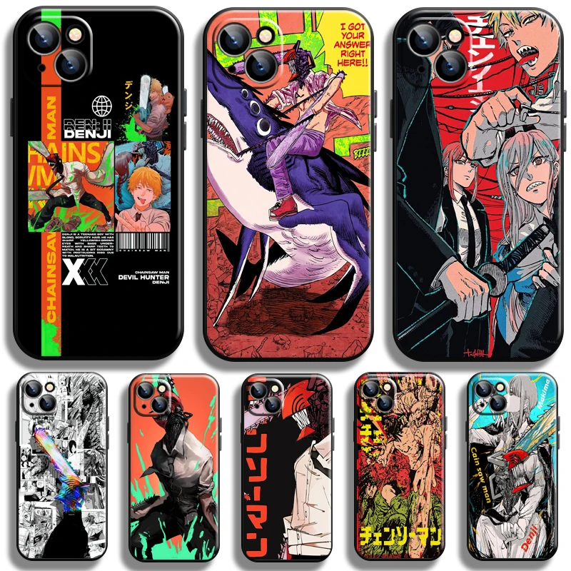 Anime Chainsaw Man Pattern For iPhone 14 13 12 11 Pro Mini X XR XS Max SE 6 6s 7 8 Plus Phone Case Coque TPU Back Black Shell
Anime Chainsaw Man Pattern For iPhone 14 13 12 11 Pro Mini X XR XS Max SE 6 6s 7 8 Plus Phone Case Coque TPU Back Black Shell