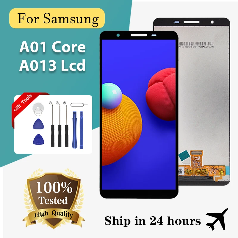 Brand New 5.3 Inch A013 Display For Samsung Galaxy A01 Core Lcd Touch Screen Panel Glass Digitizer A013F A013G Assembly
Brand New 5.3 Inch A013 Display For Samsung Galaxy A01 Core Lcd Touch Screen Panel Glass Digitizer A013F A013G Assembly