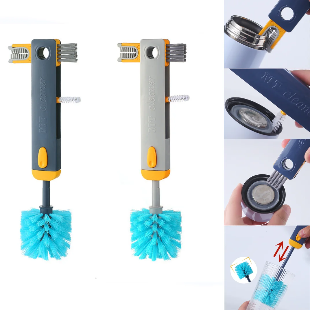 4 IN 1 Bottle Gap Cleaner Brush Multifunctional Cup Cleaning Brushes Water Bottles Clean Tool Retractable Cups Cleaner
4 IN 1 Bottle Gap Cleaner Brush Multifunctional Cup Cleaning Brushes Water Bottles Clean Tool Retractable Cups Cleaner