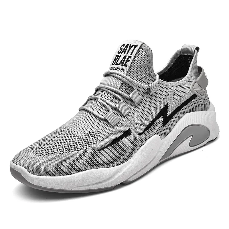

Xiaomi 2022 new men's shoes fashion fly weave men's daily casual shoes lacing breathable running sports shoes men