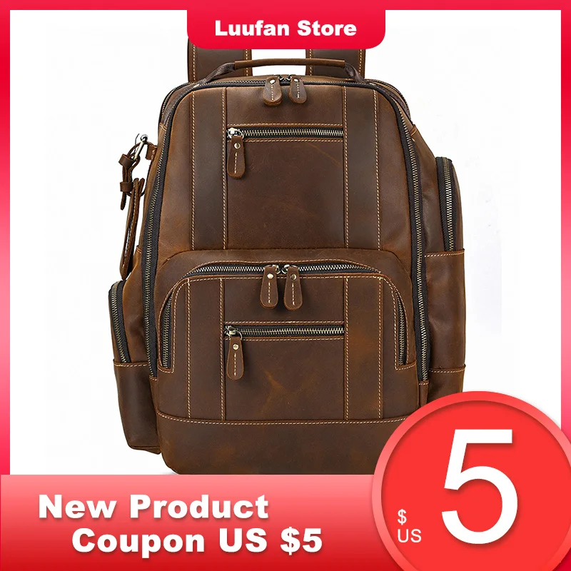 Crazy Horse Backpacks For Women Bag Fashion Men's Backpacks School Backpacks For Girls Boys Cow Leather Travel Bag Female Bag
Crazy Horse Backpacks For Women Bag Fashion Men's Backpacks School Backpacks For Girls Boys Cow Leather Travel Bag Female Bag