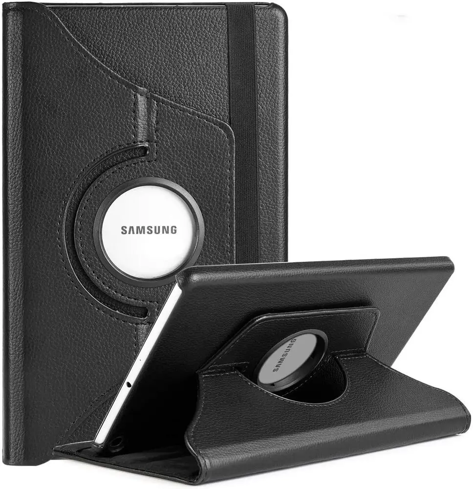 

360 Degree Rotating Case for Samsung Galaxy Tab A 10.1 2019 SM-T510 SM-T515 Multi-Angle Stand Folio Book Cover Hard Back Shell