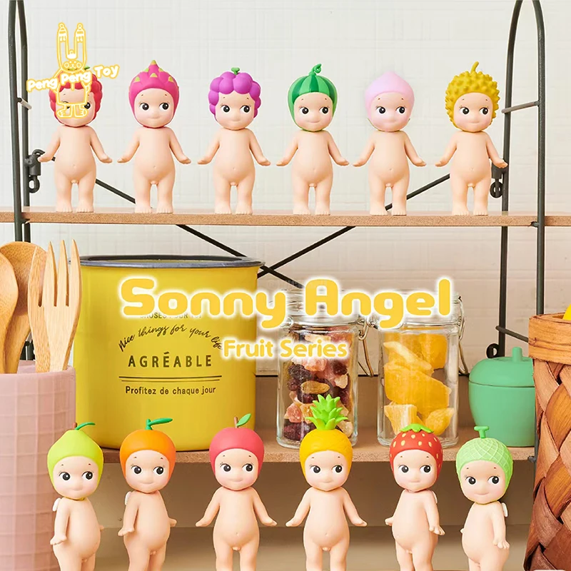

Sonny Angel New Fruit Series Blind Box Mystery Box Duria Strawberry Mini Figure Surprise Bag Kawaii Guess Ornament Doll Kid Gift