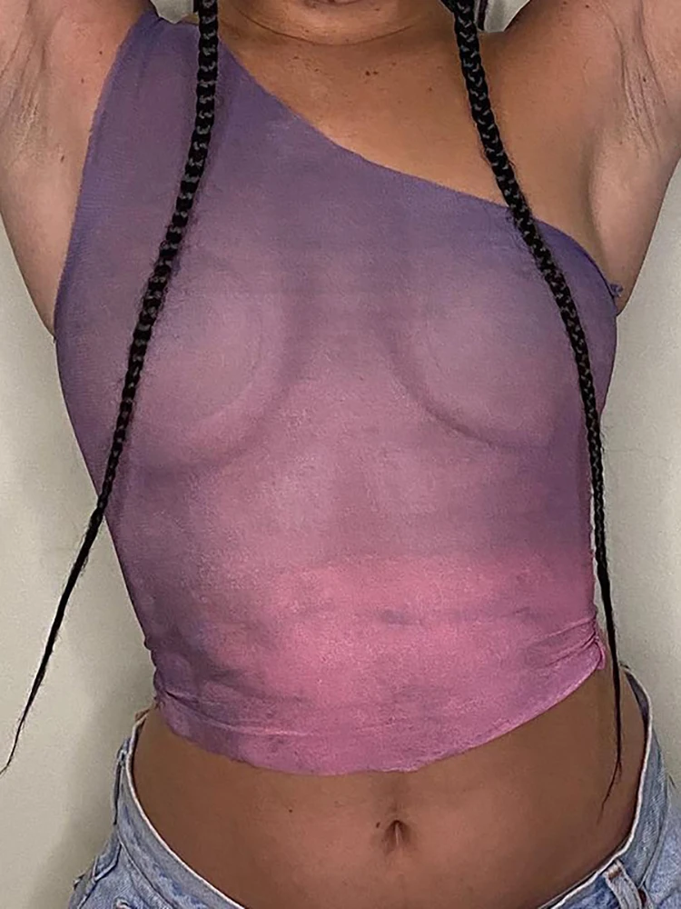 Summer Fashion Women Sexy Sleeveless Tank Crop Top Aesthetic Tulle Vest Casual Slim Female Clothes Streetwear
Summer Fashion Women Sexy Sleeveless Tank Crop Top Aesthetic Tulle Vest Casual Slim Female Clothes Streetwear