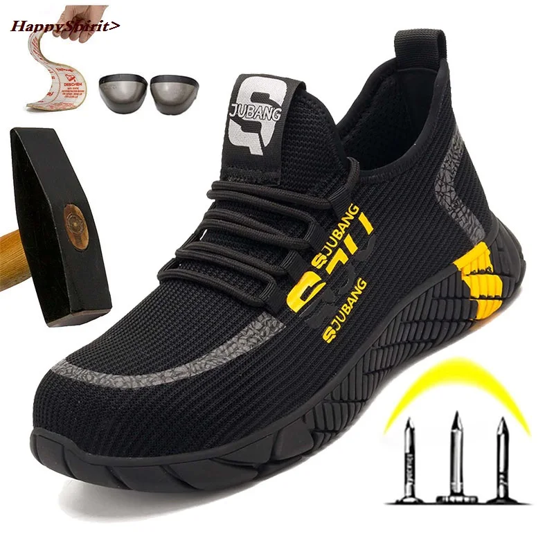 Men's Safety Shoes Work Security Boots Women's Safety Footwear with Steel Toe Casual Work Sneakers Lightweigth Comfortable
Men's Safety Shoes Work Security Boots Women's Safety Footwear with Steel Toe Casual Work Sneakers Lightweigth Comfortable