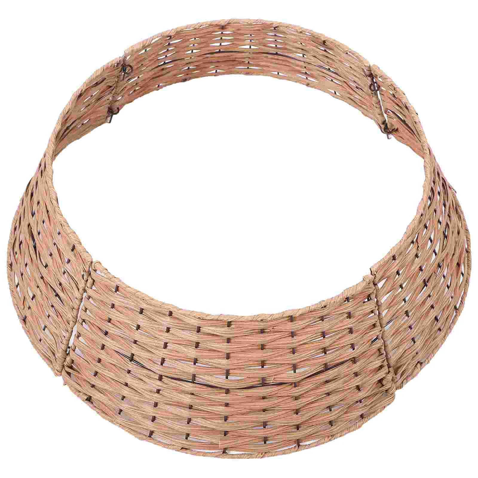 Christmas Tree Collar Artificial Rattan Stand Xmas Tree Skirt Wicker Base Basket Cover Ring Holiday Party Decor
Christmas Tree Collar Artificial Rattan Stand Xmas Tree Skirt Wicker Base Basket Cover Ring Holiday Party Decor