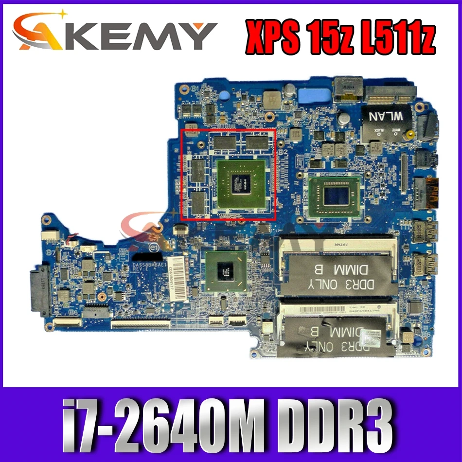 Akemy 01XFF3 1XFF3 для Dell XPS 15z L511z, материнская плата для ноутбука i7-2640M DASS8BMBAE1 DDR3, протестирована
Akemy 01XFF3 1XFF3 для Dell XPS 15z L511z, материнская плата для ноутбука i7-2640M DASS8BMBAE1 DDR3, протестирована