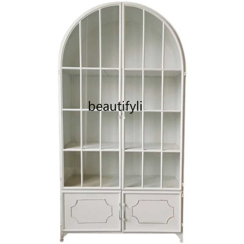 yj French Retro Display Cabinet American Side Cabinet Open Door Iron Dome Glass Locker Wine Cabinet Storage Cabinet
yj French Retro Display Cabinet American Side Cabinet Open Door Iron Dome Glass Locker Wine Cabinet Storage Cabinet