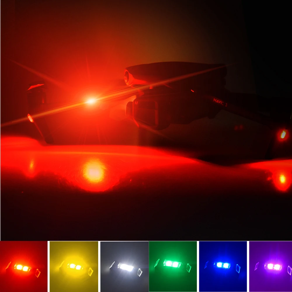Night Lights for DJI Mavic Air 2/Mini 3 Pro/Mini 2/Mini/2/Pro/Air/Spark/FIMI X8SE/FIMI Mini Drone Warning Light Strobe Light
Night Lights for DJI Mavic Air 2/Mini 3 Pro/Mini 2/Mini/2/Pro/Air/Spark/FIMI X8SE/FIMI Mini Drone Warning Light Strobe Light