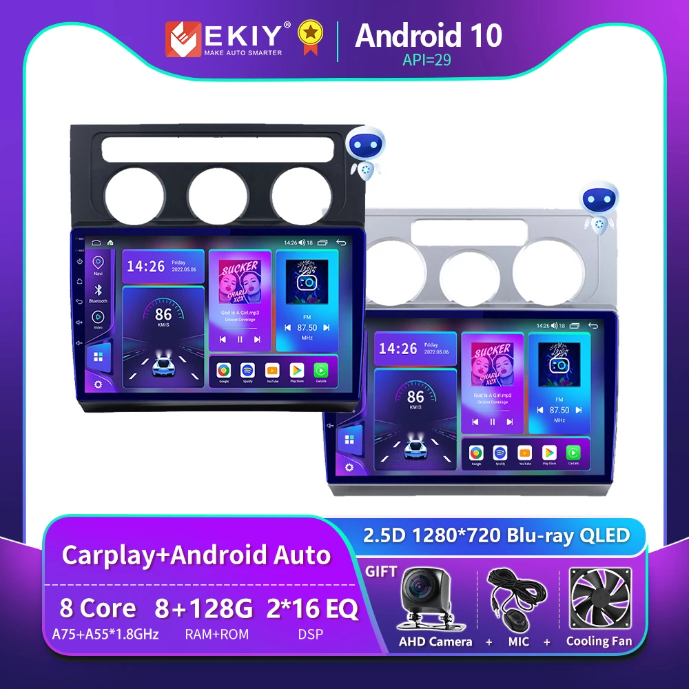 EKIY T900 8G 128G For Volkswagen Touran 1 2003 - 2010 Car Radio Multimedia Video Player Navigation GPS Android Auto No 2 Din DVD
EKIY T900 8G 128G For Volkswagen Touran 1 2003 - 2010 Car Radio Multimedia Video Player Navigation GPS Android Auto No 2 Din DVD