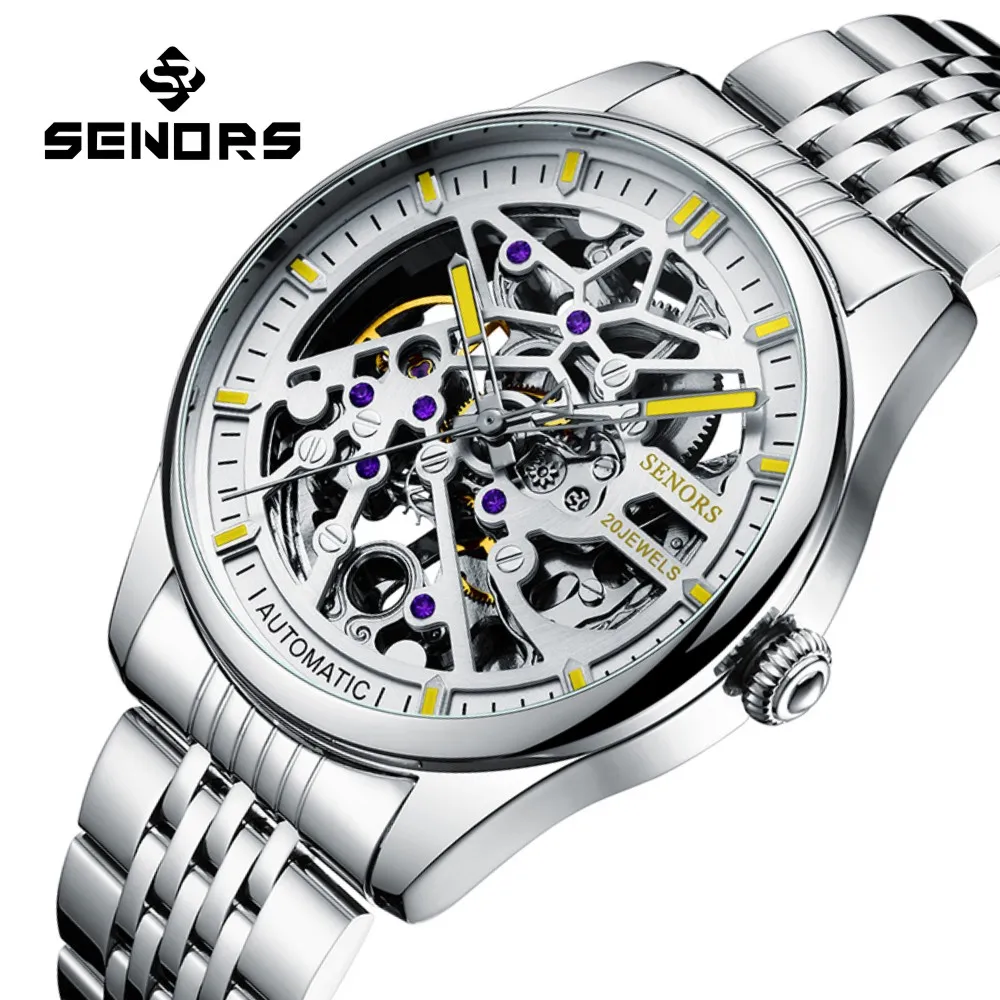 Automatic Mechanical Hollow Watch Top Brand SENORS 2022 New Mens Watches Waterproof Fashion SN212 Watches
Automatic Mechanical Hollow Watch Top Brand SENORS 2022 New Mens Watches Waterproof Fashion SN212 Watches