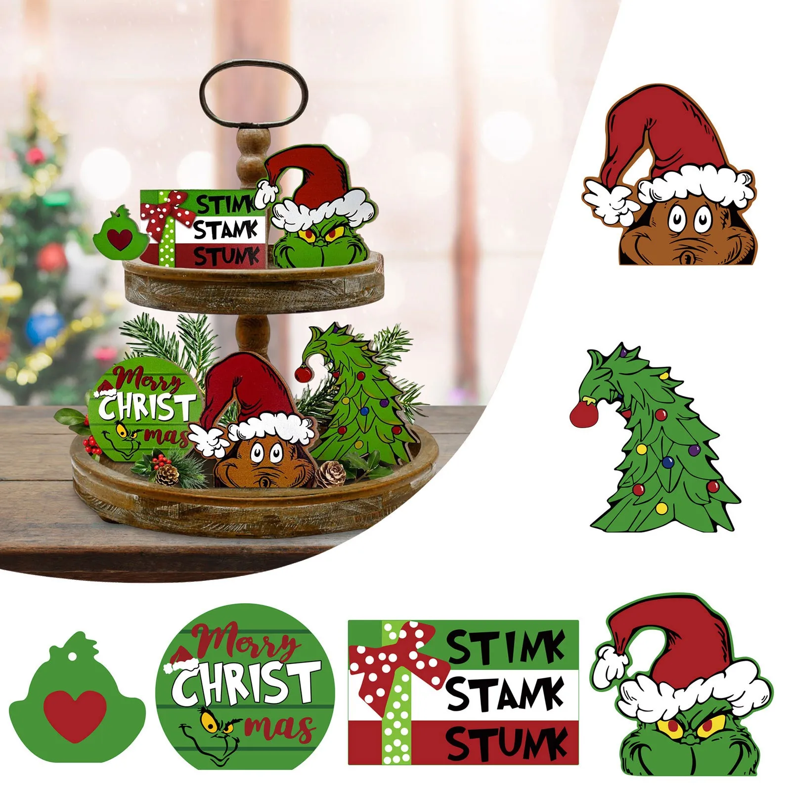 Christmas Decorations Christmas Tiered Tray Decor Christmas Farmhouse Tiered Tray Decoration Christmas Decorations Indoor
Christmas Decorations Christmas Tiered Tray Decor Christmas Farmhouse Tiered Tray Decoration Christmas Decorations Indoor