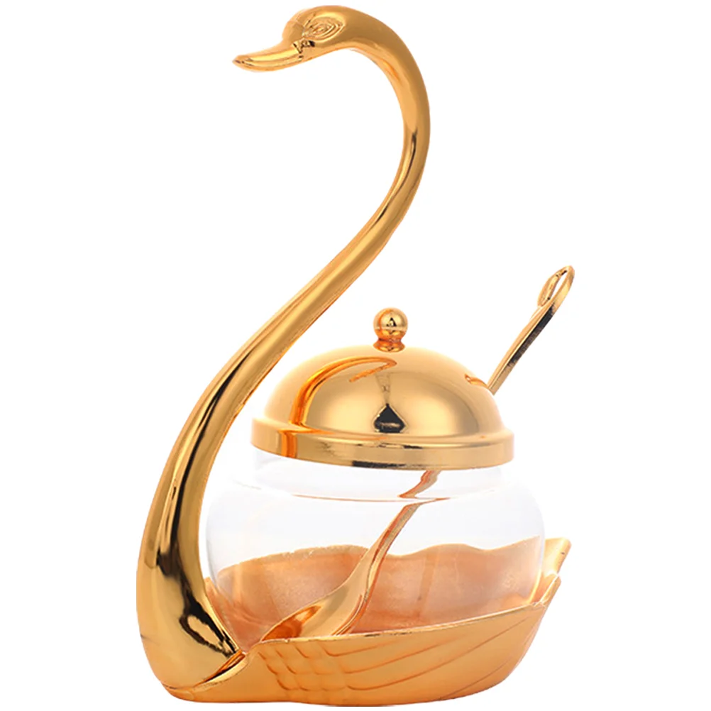 Sugar Bowl Salt Storage Container Jar Canister Swan Creative Seasoning Kitchen Supplies Glass Jars
Sugar Bowl Salt Storage Container Jar Canister Swan Creative Seasoning Kitchen Supplies Glass Jars