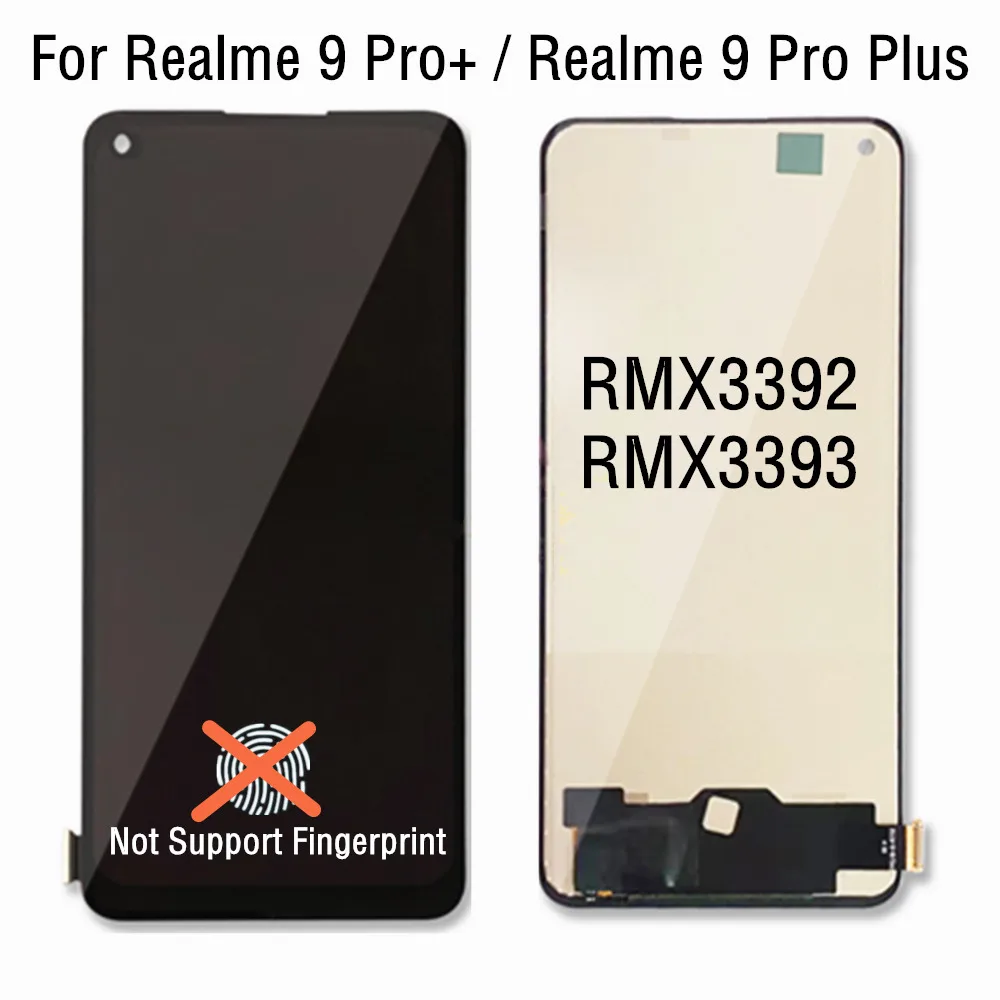 ЖК-дисплей 6,43 "TFT для Realme 9 Pro + Plus, ЖК-дисплей, сенсорный экран, дигитайзер в сборе для Realme 9 Pro Plus RMX3392 RMX3393, ЖК-дисплей
ЖК-дисплей 6,43 "TFT для Realme 9 Pro + Plus, ЖК-дисплей, сенсорный экран, дигитайзер в сборе для Realme 9 Pro Plus RMX3392 RMX3393, ЖК-дисплей