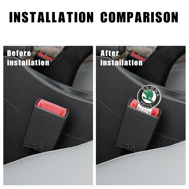 Car Seat Belt Buckle Badge Safety Band Clip For Skoda Fabia Octavia 2 3 1 a7 a5 RS Superb Rapid Yeti Karoq Accessories Interior
Car Seat Belt Buckle Badge Safety Band Clip For Skoda Fabia Octavia 2 3 1 a7 a5 RS Superb Rapid Yeti Karoq Accessories Interior