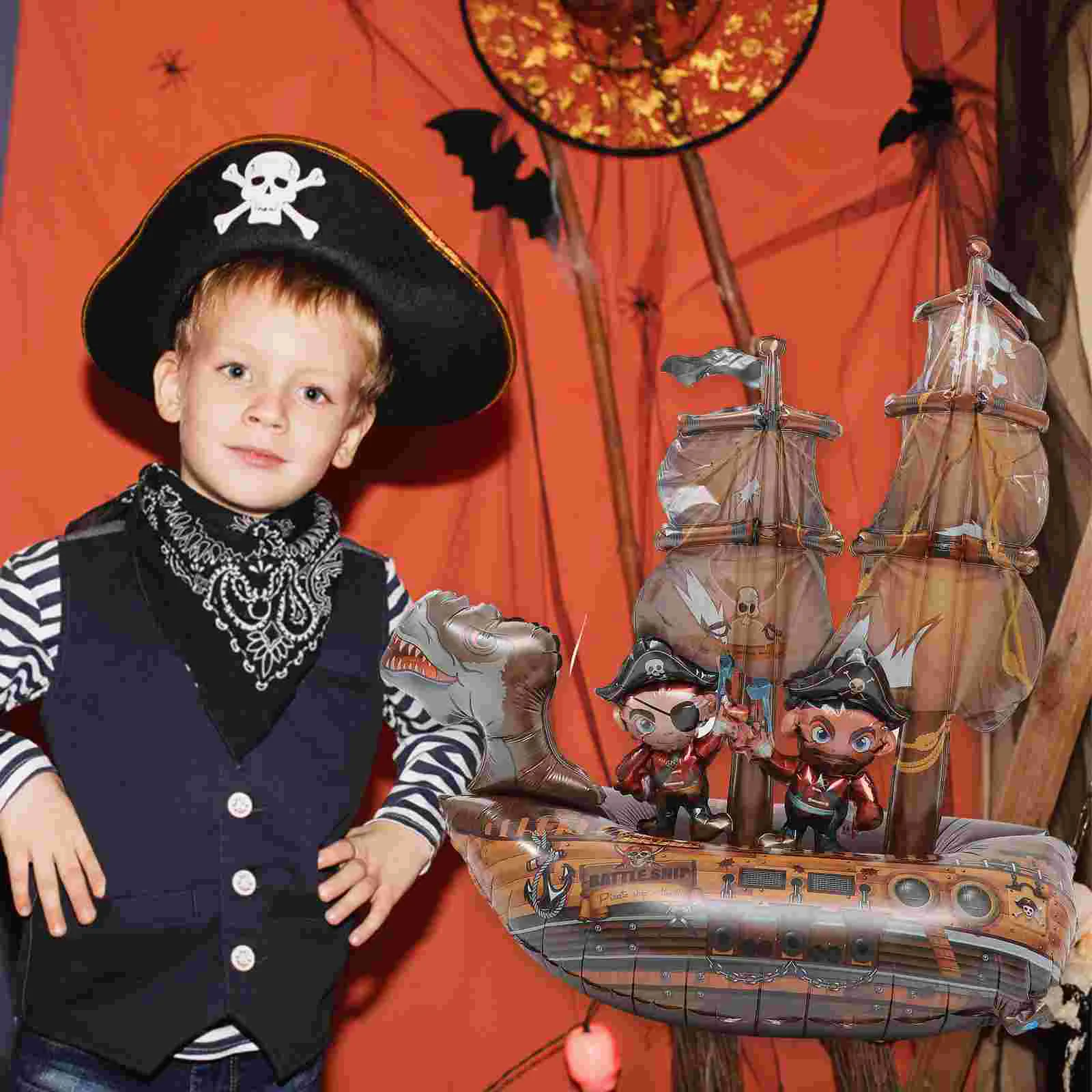 Luxury Decor Pirate Ship Balloon Inflatable Balloons Party Supplies Birthday Prop Aluminum Film Decorative Decoration Child
Luxury Decor Pirate Ship Balloon Inflatable Balloons Party Supplies Birthday Prop Aluminum Film Decorative Decoration Child