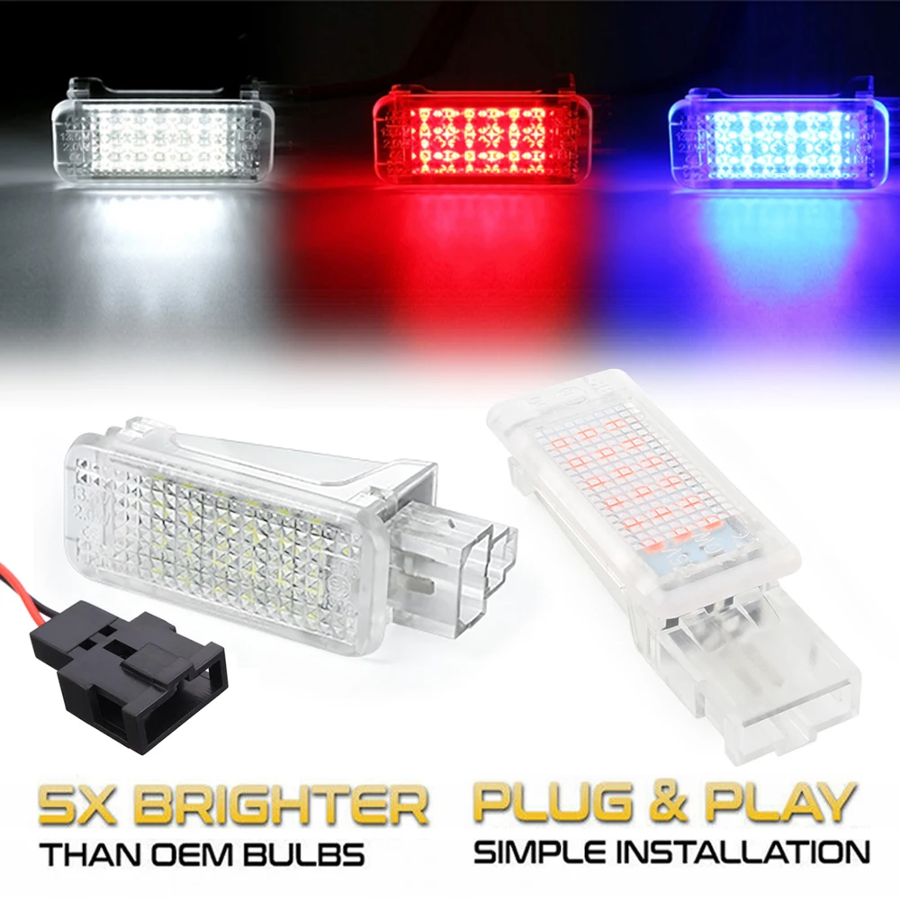2Pcs LED Footwell Under Courtesy Light Luggage Glove box Lamps For VW Gol Fox EOS CC Touareg Scirocco Atlas Sharan Bora Phaeton
2Pcs LED Footwell Under Courtesy Light Luggage Glove box Lamps For VW Gol Fox EOS CC Touareg Scirocco Atlas Sharan Bora Phaeton