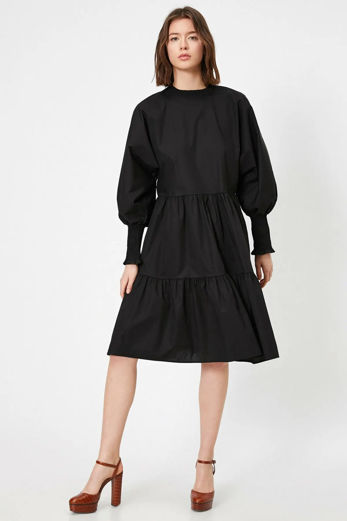 Women's Dress Black Ruffle Detailed Elegant Fashion Casual Casual Casual Casual Short Sleeve Summer Boho Beach Dress
Women's Dress Black Ruffle Detailed Elegant Fashion Casual Casual Casual Casual Short Sleeve Summer Boho Beach Dress