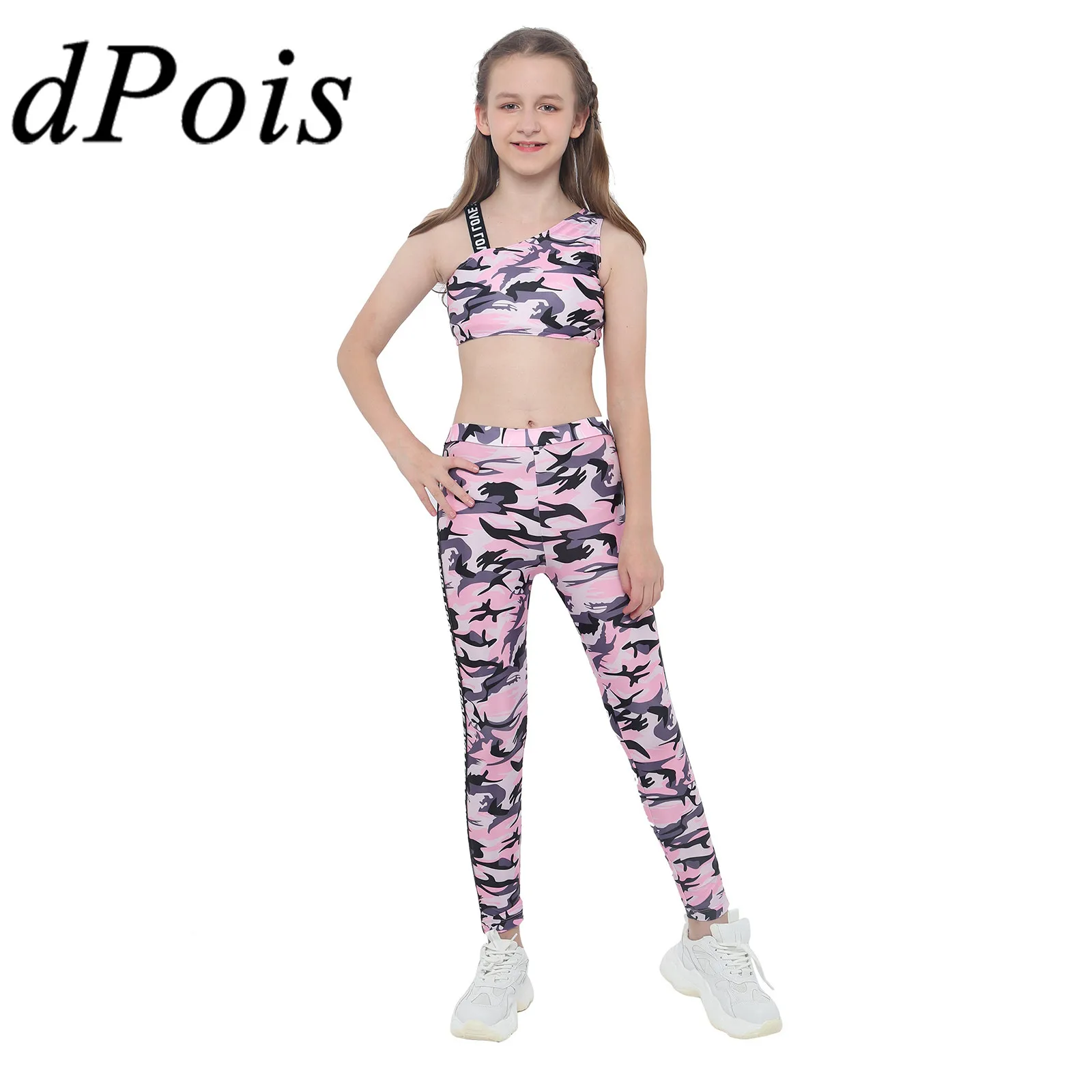 Yoga Sets Kids Camouflage Sportswear Tank Tops Pants Children's Tracksuit for Workour Fitness Children Ballet Gymnastics Outfits
Yoga Sets Kids Camouflage Sportswear Tank Tops Pants Children's Tracksuit for Workour Fitness Children Ballet Gymnastics Outfits