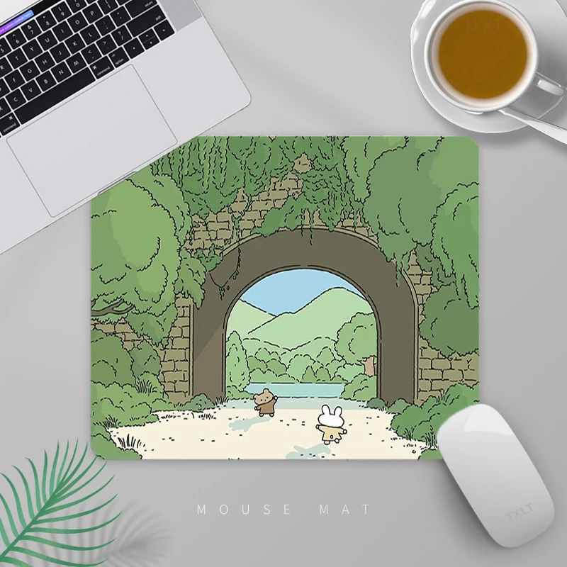 29x25CM Anime Cat and Rabbit HD Thickened Mouse Pad Green Cute Cartoon Animal Personality Oversized Gaming Keyboard Table Mat.
29x25CM Anime Cat and Rabbit HD Thickened Mouse Pad Green Cute Cartoon Animal Personality Oversized Gaming Keyboard Table Mat.