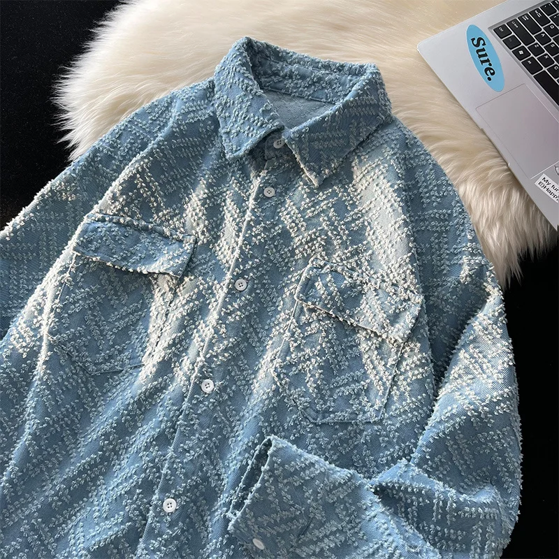 Куртка в стиле пэчворк унисекс, повседневный Модный женский топ с лацканами, Женская Весенняя Корейская уличная одежда, свободная верхняя одежда Hybskr
Куртка в стиле пэчворк унисекс, повседневный Модный женский топ с лацканами, Женская Весенняя Корейская уличная одежда, свободная верхняя одежда Hybskr