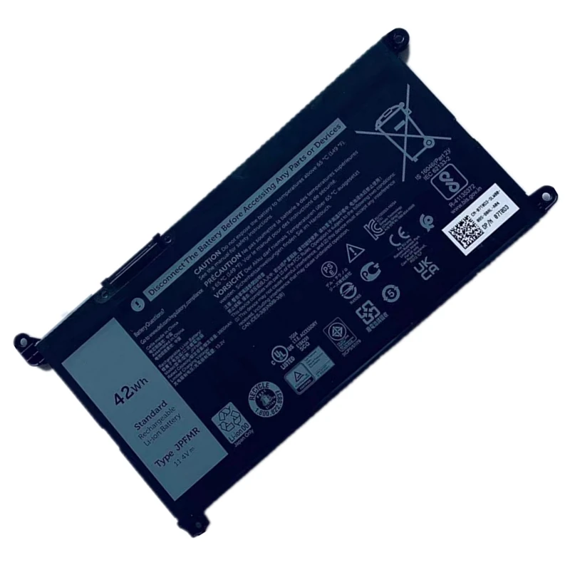 Original 7MT0R JPFMR Laptop Battery For Dell Inspiron 14 5000 5488 5493 15-5593 P90F 07T0D3 16DPH Chromebook 3100 3400 P29T001
Original 7MT0R JPFMR Laptop Battery For Dell Inspiron 14 5000 5488 5493 15-5593 P90F 07T0D3 16DPH Chromebook 3100 3400 P29T001