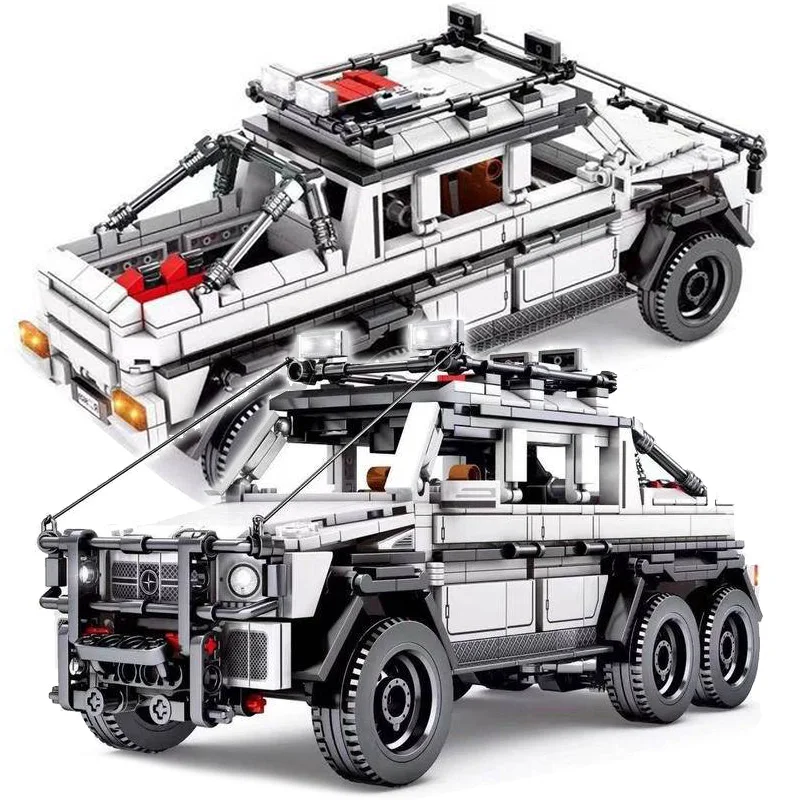 858pcs City SUV Car Sports Off-Road Vehicle Building Blocks Racing Car Expert Bricks Set Kids DIY Toys Children Gift
858pcs City SUV Car Sports Off-Road Vehicle Building Blocks Racing Car Expert Bricks Set Kids DIY Toys Children Gift
