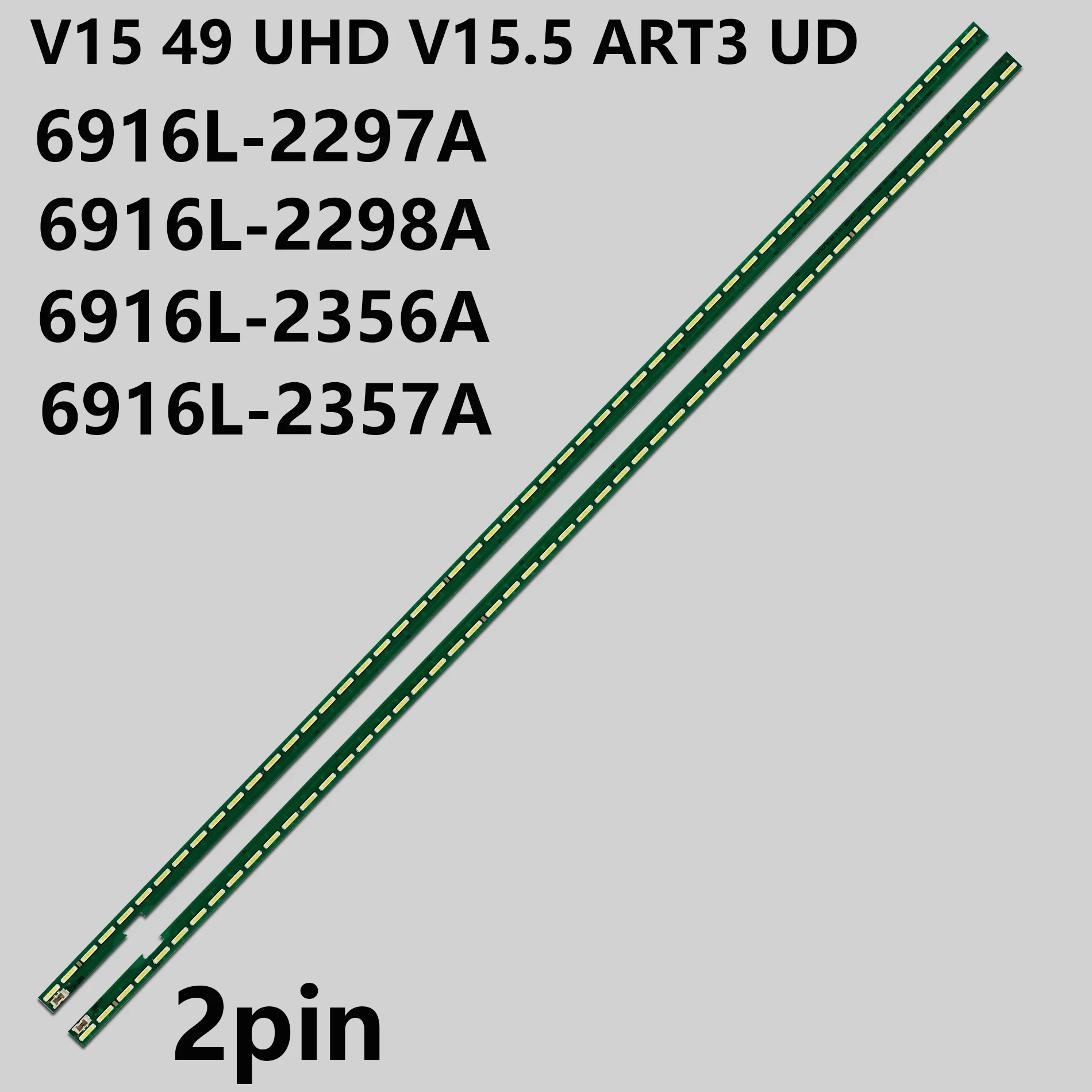 Светодиодная лента для подсветки LG 49UF770V 49UF680V 49UF6800 49UF6430-UB 49UF6490 49UH600V 49UF7707 6922L-0151A 401-1 6916L-2298A 2297A
Светодиодная лента для подсветки LG 49UF770V 49UF680V 49UF6800 49UF6430-UB 49UF6490 49UH600V 49UF7707 6922L-0151A 401-1 6916L-2298A 2297A