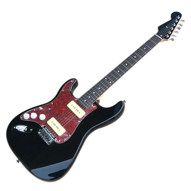 2023 Hot Sale Useful Outlet- 6 Strings Left Handed Black Electric Guitar with P90 Pickups,Rosewood Fingerboard
2023 Hot Sale Useful Outlet- 6 Strings Left Handed Black Electric Guitar with P90 Pickups,Rosewood Fingerboard