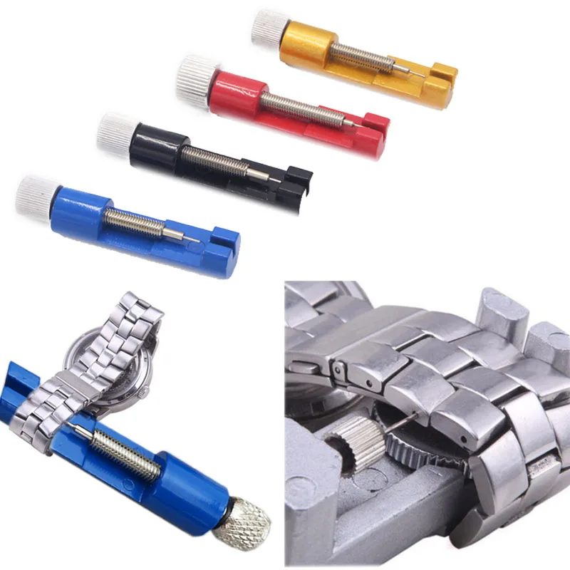4pcs/Set Adjustable Watch Band Strap Bracelet Link Pin Remover Kit Practical Metal Repair Tool
4pcs/Set Adjustable Watch Band Strap Bracelet Link Pin Remover Kit Practical Metal Repair Tool