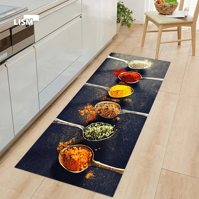 Ingredients Style Kitchen Carpet Suitable for Hall Door Rug Living Room Bedroom Kitchen Dormitory Study Party Decoration
Ingredients Style Kitchen Carpet Suitable for Hall Door Rug Living Room Bedroom Kitchen Dormitory Study Party Decoration