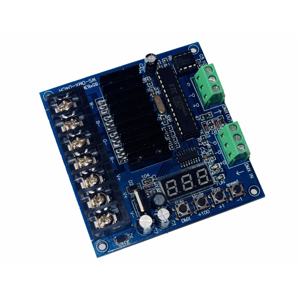 4CH Channel DMX512 Console LED Decoder Digital Display RGB Controller Dimmer Drive For RGBW Strip Lamp DC5V-24V
4CH Channel DMX512 Console LED Decoder Digital Display RGB Controller Dimmer Drive For RGBW Strip Lamp DC5V-24V