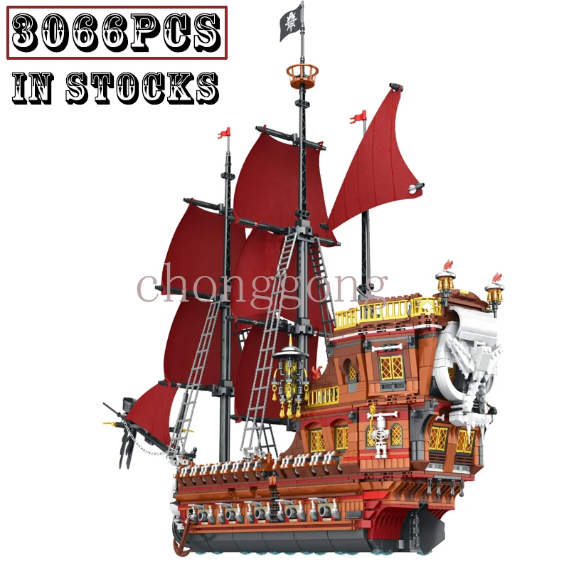 Creative Expert Ideas Ship Pirate Revenge Royal Sunshine Pirates Ship Model Building Blocks Children's Toy Holiday Birthday Gift
Creative Expert Ideas Ship Pirate Revenge Royal Sunshine Pirates Ship Model Building Blocks Children's Toy Holiday Birthday Gift