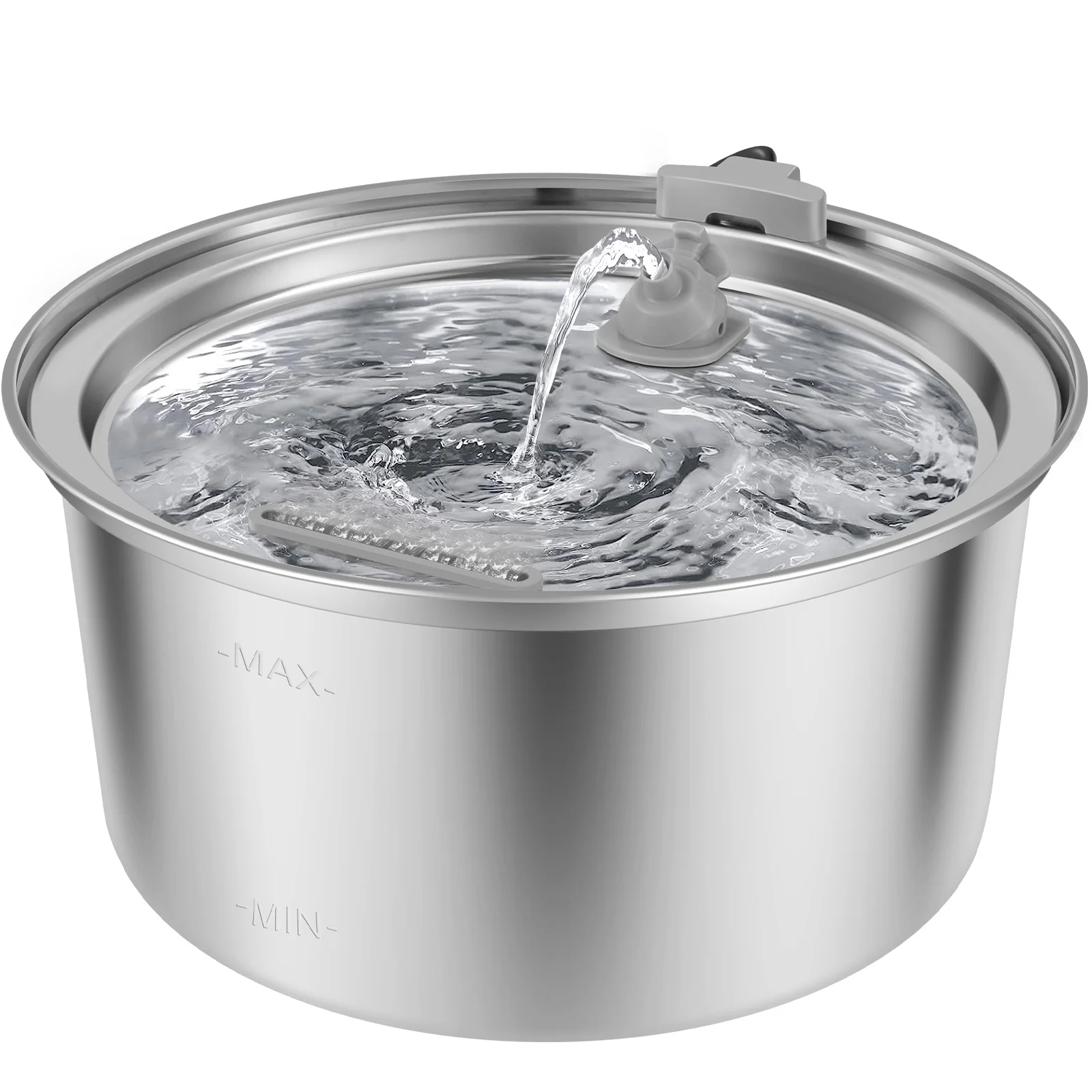 Cat Water Fountain 108oz/3.2L Automatic Pet Water Dispenser Stainless Steel Dog Water Dispenser with Adjustable Water Flow
Cat Water Fountain 108oz/3.2L Automatic Pet Water Dispenser Stainless Steel Dog Water Dispenser with Adjustable Water Flow