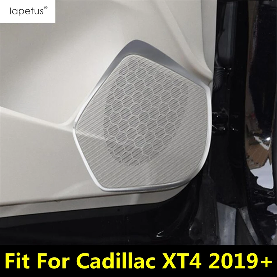 Inner Door Speaker Stereo Audio Sound Loudspeaker Frame Cover Trim For Cadillac XT4 2019 - 2023 Stainless Steel Accessories Kit
Inner Door Speaker Stereo Audio Sound Loudspeaker Frame Cover Trim For Cadillac XT4 2019 - 2023 Stainless Steel Accessories Kit