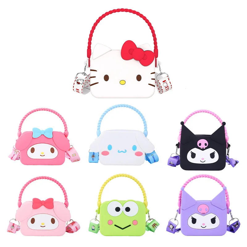 Новая милая сумка-мессенджер Sanrio, силиконовые детские сумки, портативная маленькая квадратная сумка, коричные кошельки и сумочки, подарок на день рождения
Новая милая сумка-мессенджер Sanrio, силиконовые детские сумки, портативная маленькая квадратная сумка, коричные кошельки и сумочки, подарок на день рождения